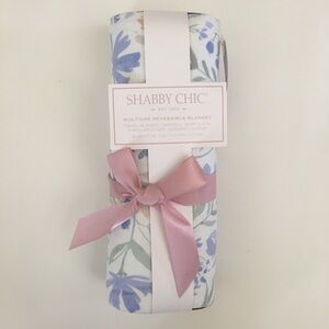 NEW Reversible Baby Blanket Multi-use Floral Print Baby Gift | Shabby Chic